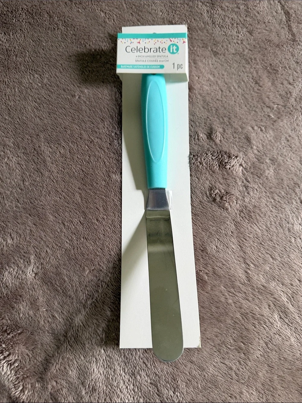 Celebrate It Aqua/Turquoise Frosting Spatula